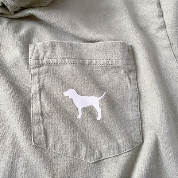 VS Pink Checkered Print Sleeve Hoody T-Shirt - Picture 8 of 12